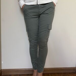 NEW FRAME size 30 Cargo Pants khaki olive leggings skinny